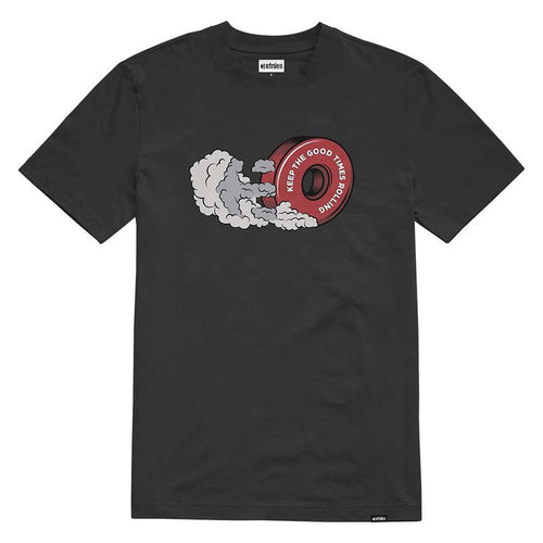 Polera Kids Rollin Black Etnies