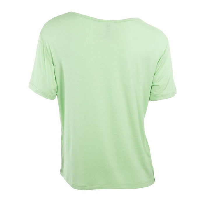 Polera Menta Logo Blanco