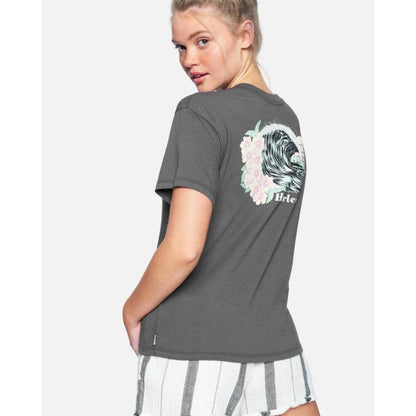 Polera Morro Perfect Girlfriend Crew Grey Hurley