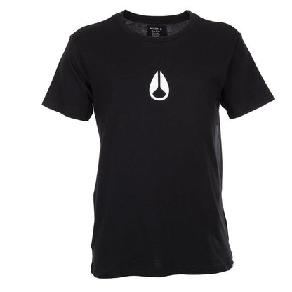 Polera Negra Icono Blanco Nixon