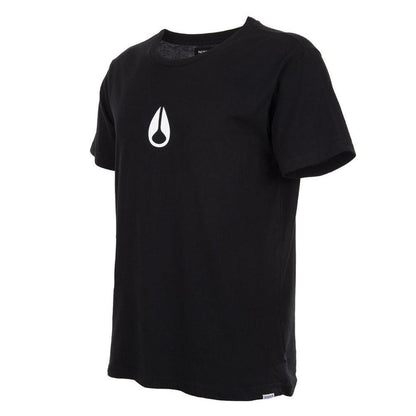 Polera Negra Icono Blanco Nixon