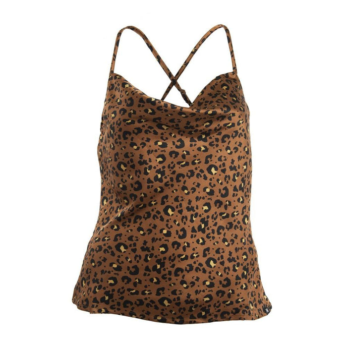 Polera Pabilo Cowl Neck Cami Jungle Chic Leo Hurley