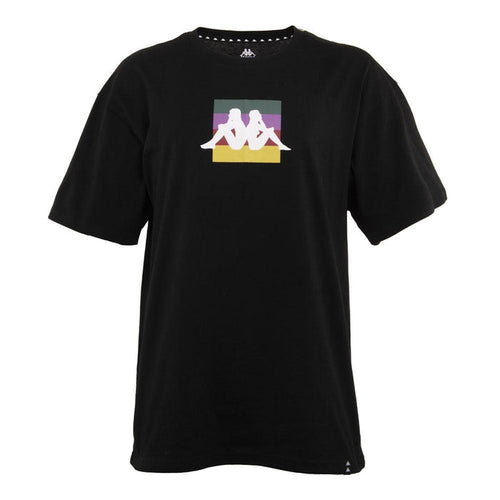 Polera Regular Men 2203 Multilogo Black