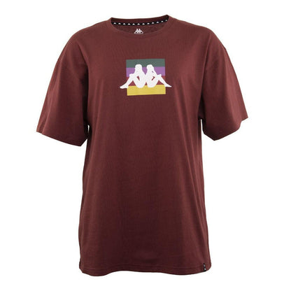 Polera Regular Men 2203 Multilogo Burdeo