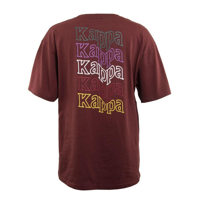 Polera Regular Men 2203 Multilogo Burdeo