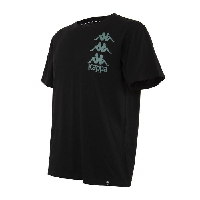 Polera Regular Men 2211 Back Banda Black