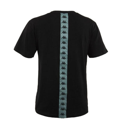 Polera Regular Men 2211 Back Banda Black