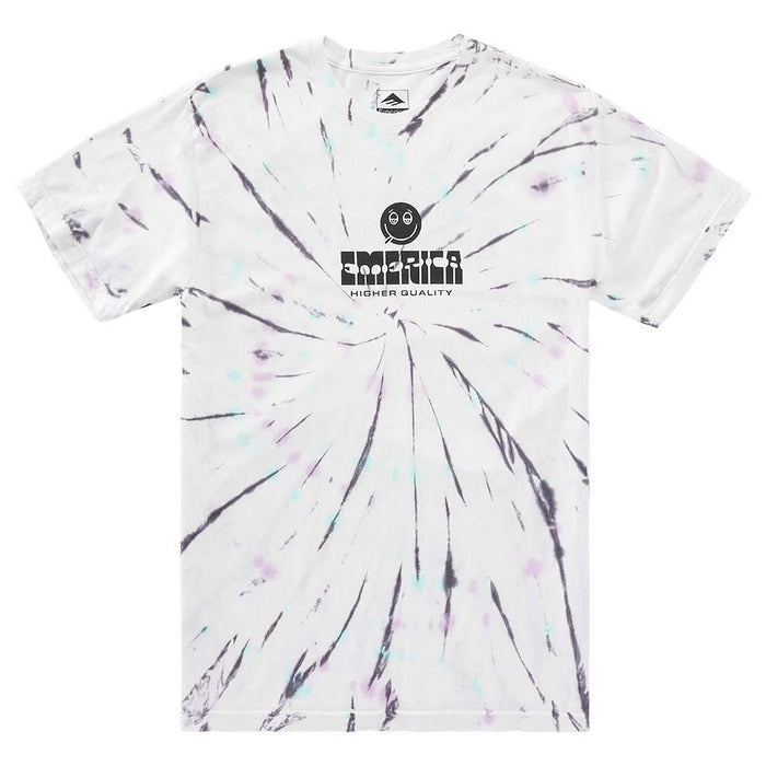 Polera Roll With Tiedye White Emerica