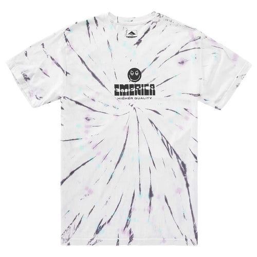Polera Roll With Tiedye White Emerica