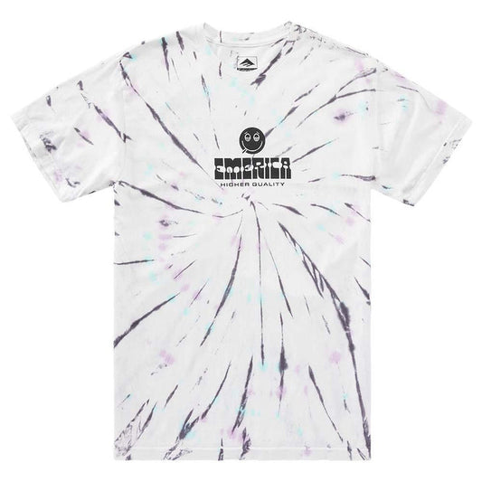 Polera Roll With Tiedye White Emerica