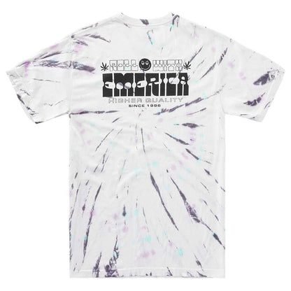 Polera Roll With Tiedye White Emerica