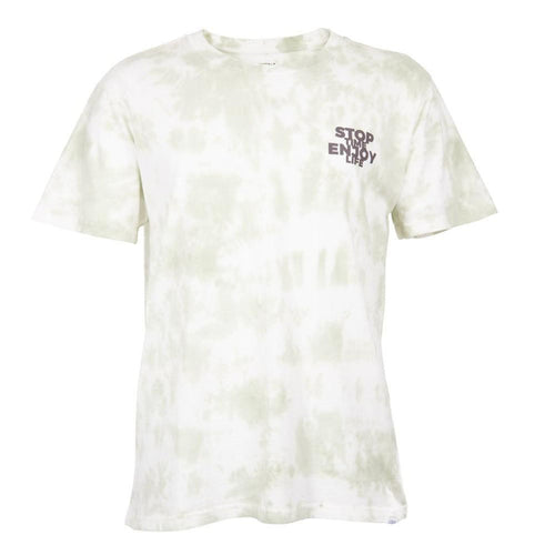 Polera Verde tyedie Stop Time Enjoy Life Nixon