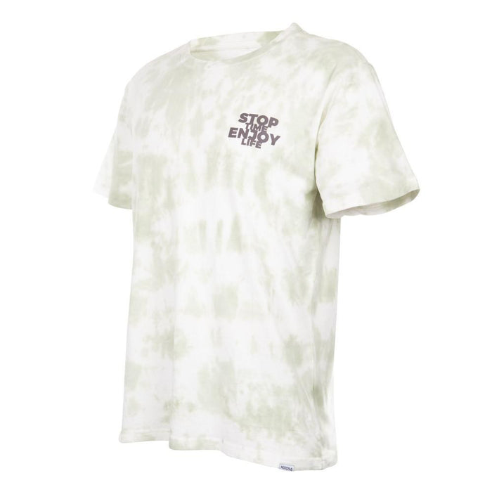 Polera Verde tyedie Stop Time Enjoy Life Nixon