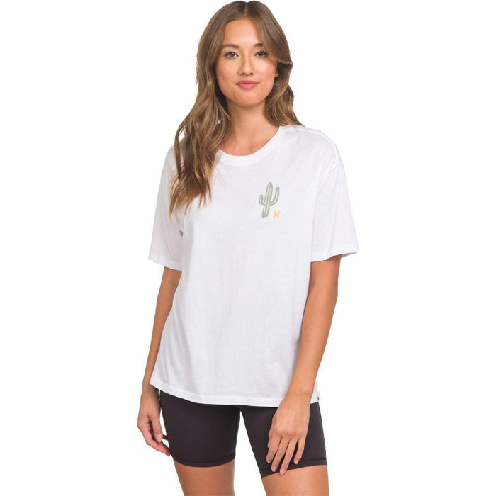 Polera Zona Boyfriend Tee Bright White Hurley
