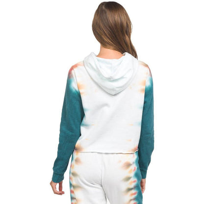 Poleron Crop Scripty Tiedye Cutok Sidtied Hurley
