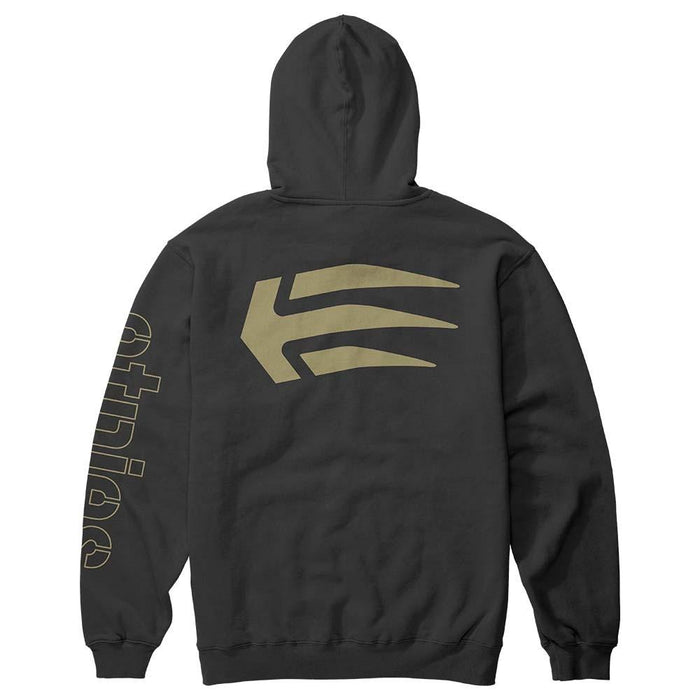 Poleron Joslin Hoodie Black Gold Etnies