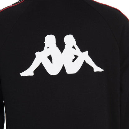 Poleron Negro Logo Blanco