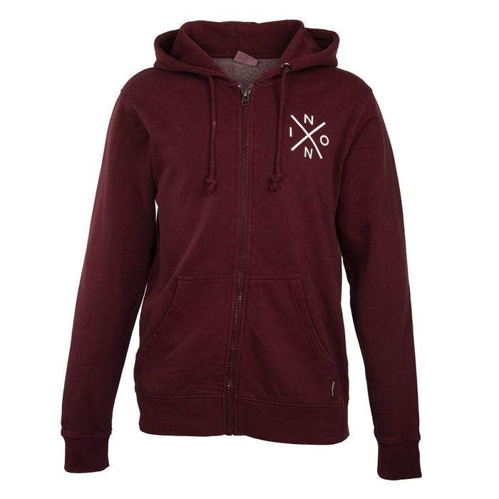 Poleron Zipper Burgundy Nixon