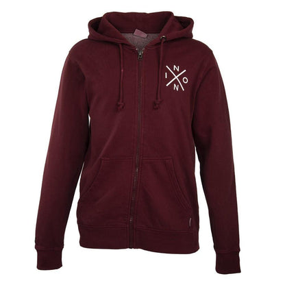 Poleron Zipper Burgundy Nixon