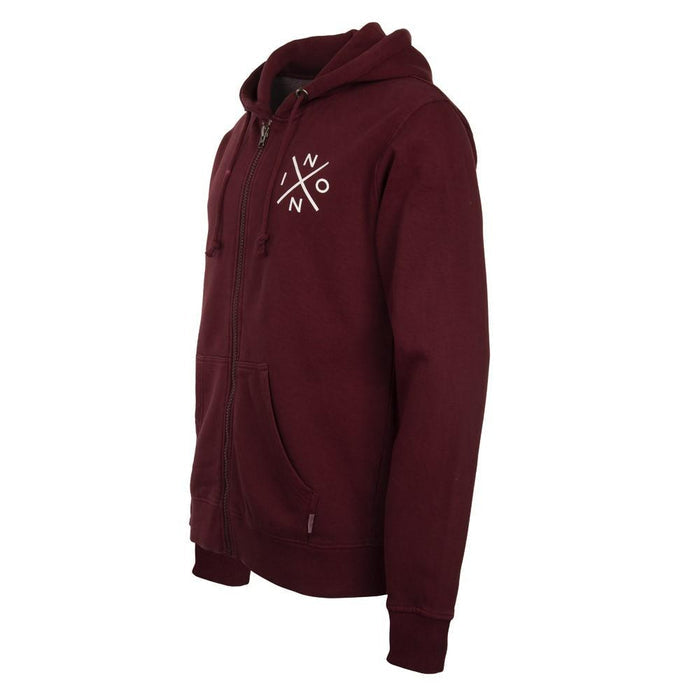 Poleron Zipper Burgundy Nixon