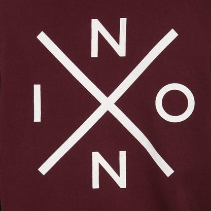 Poleron Zipper Burgundy Nixon