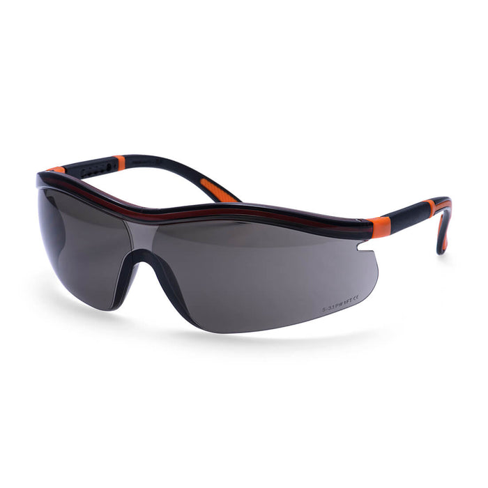 Portwest Neon Safety Glasses Wrap Around Spectacle (pack of 12 pairs) - PS34