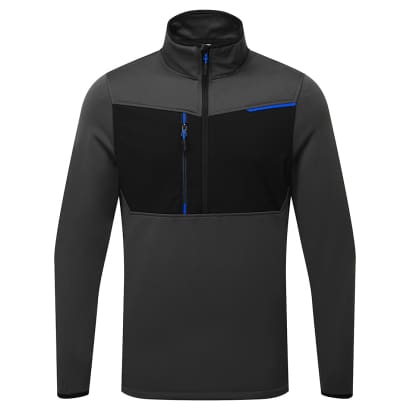 Portwest wx3 half zip technical fleece-t755