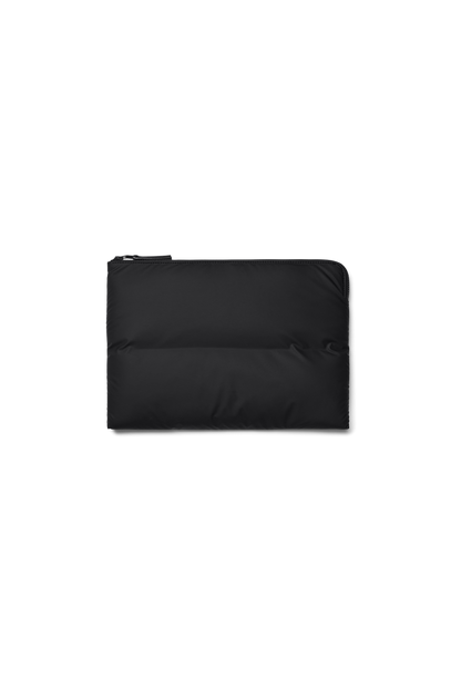 RAINS Puffer Laptop Cover 13"/14" Black 0.40L H25 x D0.50 x W33 cm Laptop Case