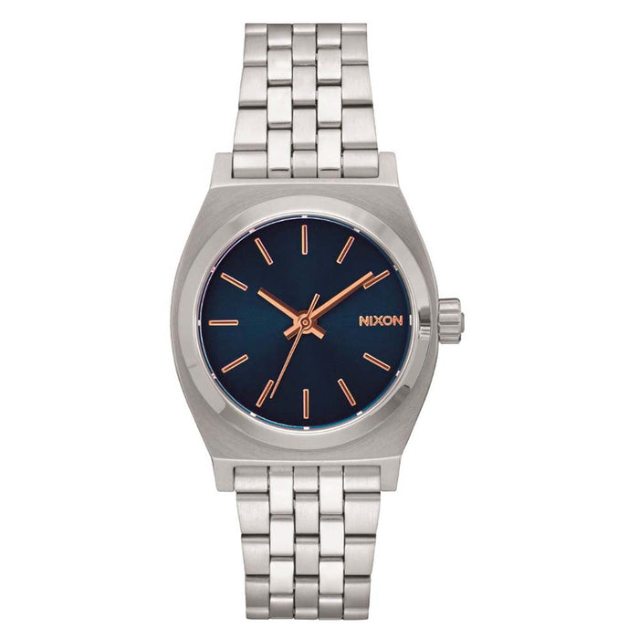 Reloj Medium Time Teller Navy Rose Gold Nixon