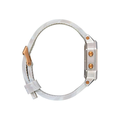 Reloj Siren SS Silver Gray Marble Nixon