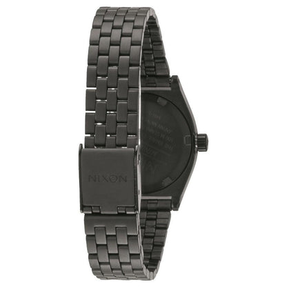 Reloj Small Time Teller All Black Rose Gold Nixon