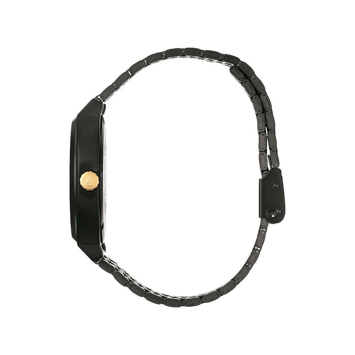 Reloj Time Teller Matte All Black Gold Nixon