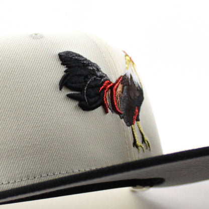 ROOSTER Philippines flag New Era 9Fifty Snapback Cap (Chrome White Black Gray Under Brim)