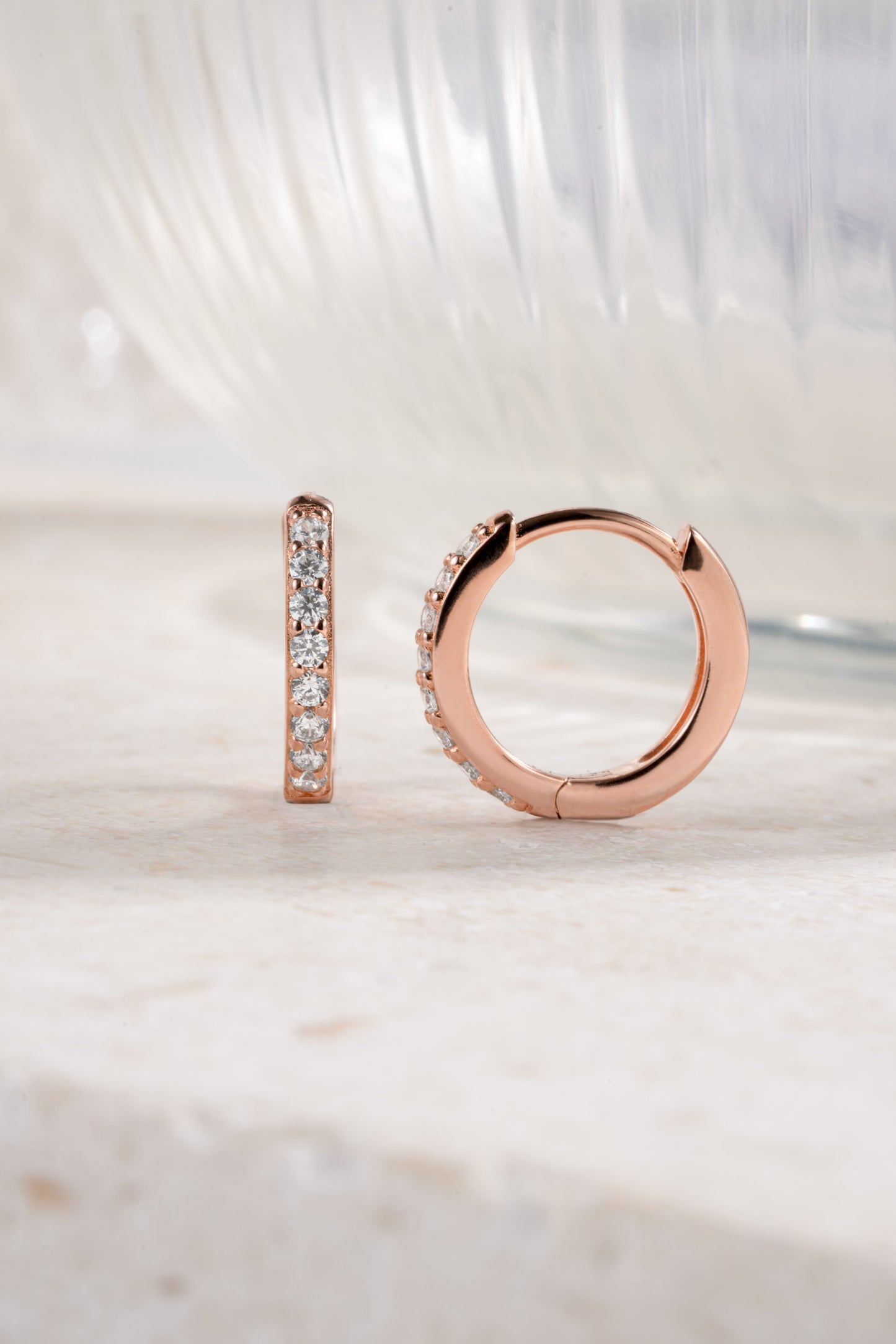 11mm Diamond Huggies (Multiple Sizes Available)