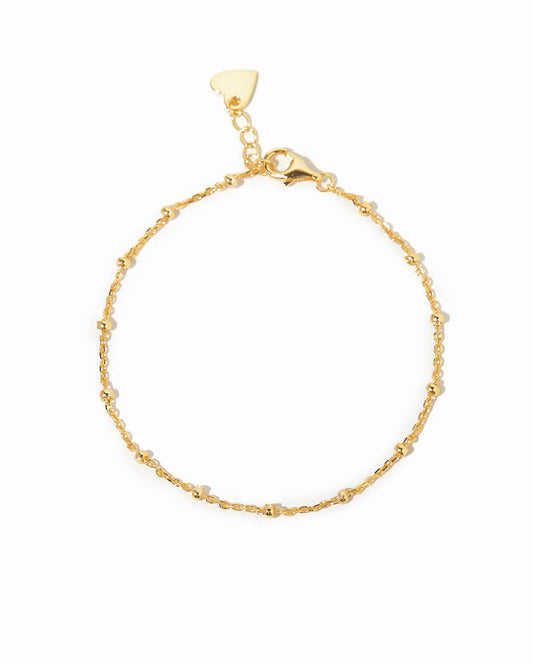 Simple Beaded Anklet