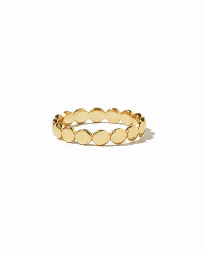 Flat Beaded Ring