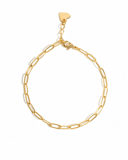 Small Paperclip Bracelet
