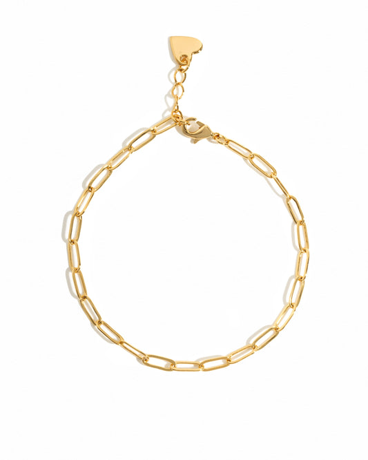 Small Paperclip Bracelet