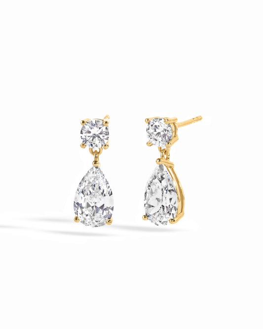 Camille Pear Drop Earrings