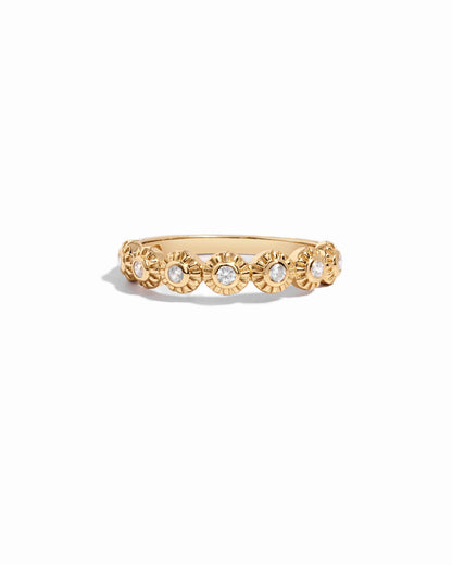Bezeled Stacking Ring