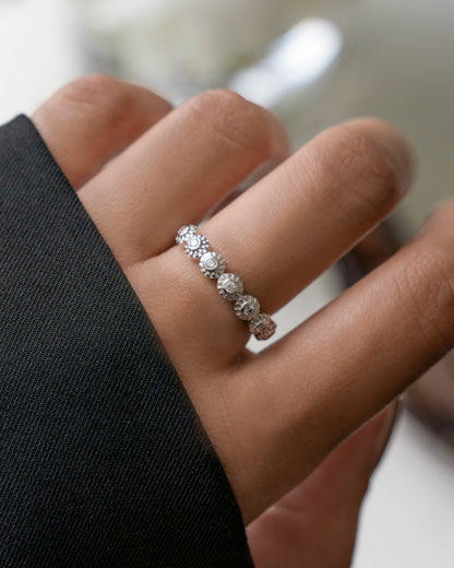 Bezeled Stacking Ring