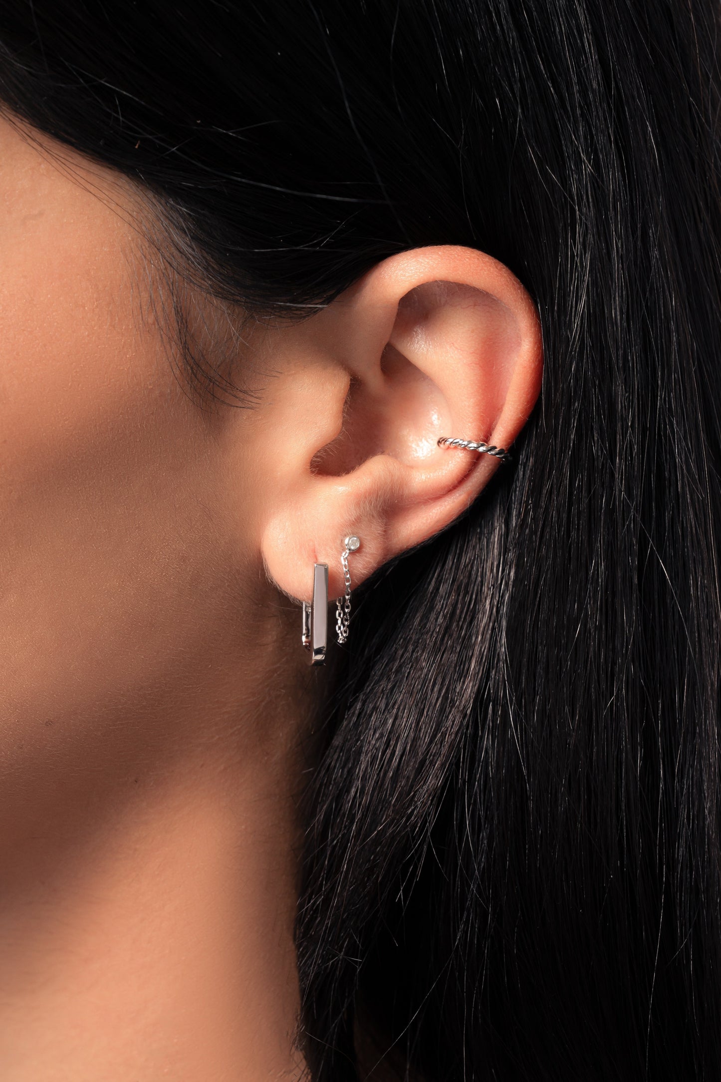 Chain Stud Earrings
