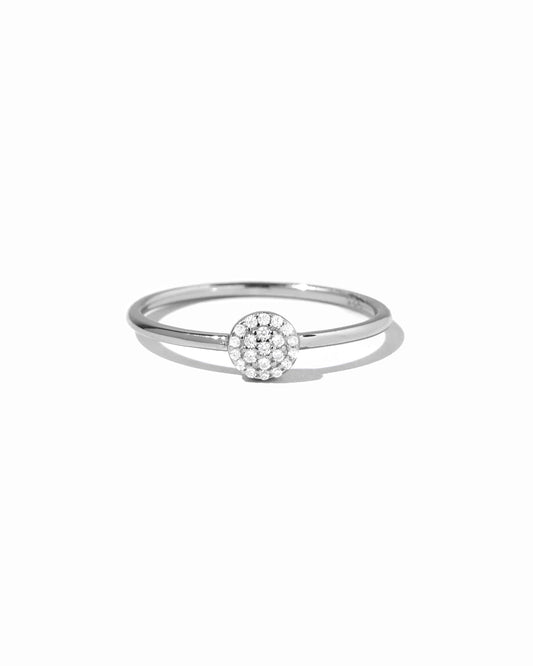 Pavé Circle Ring