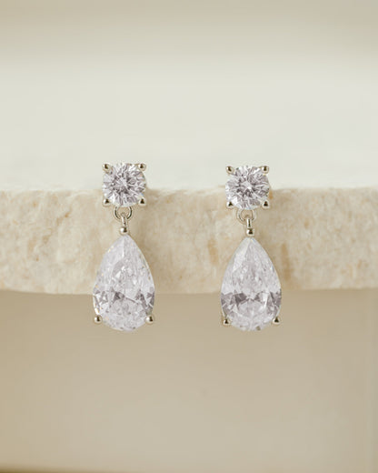 Camille Pear Drop Earrings