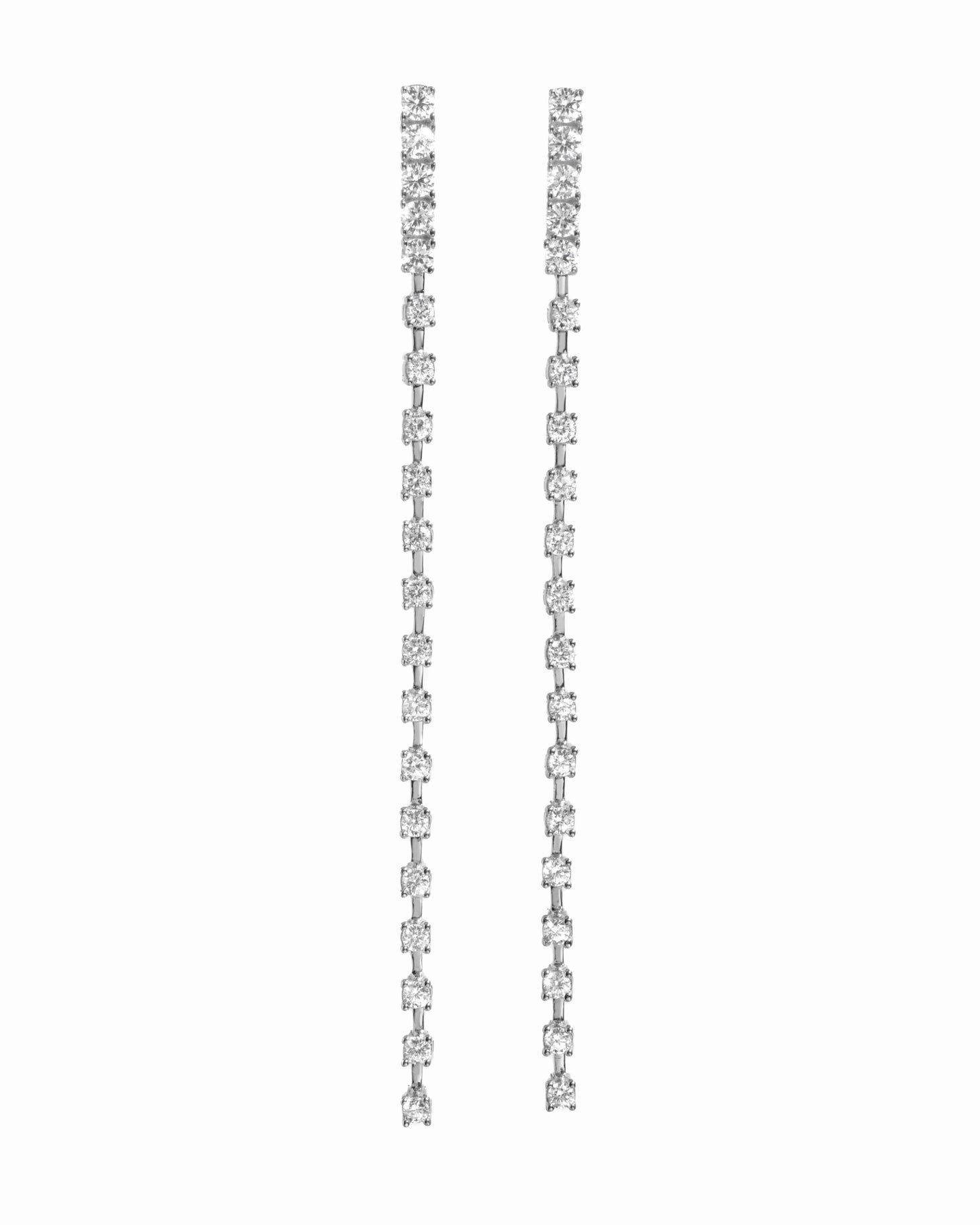 Diamond Line Earrings