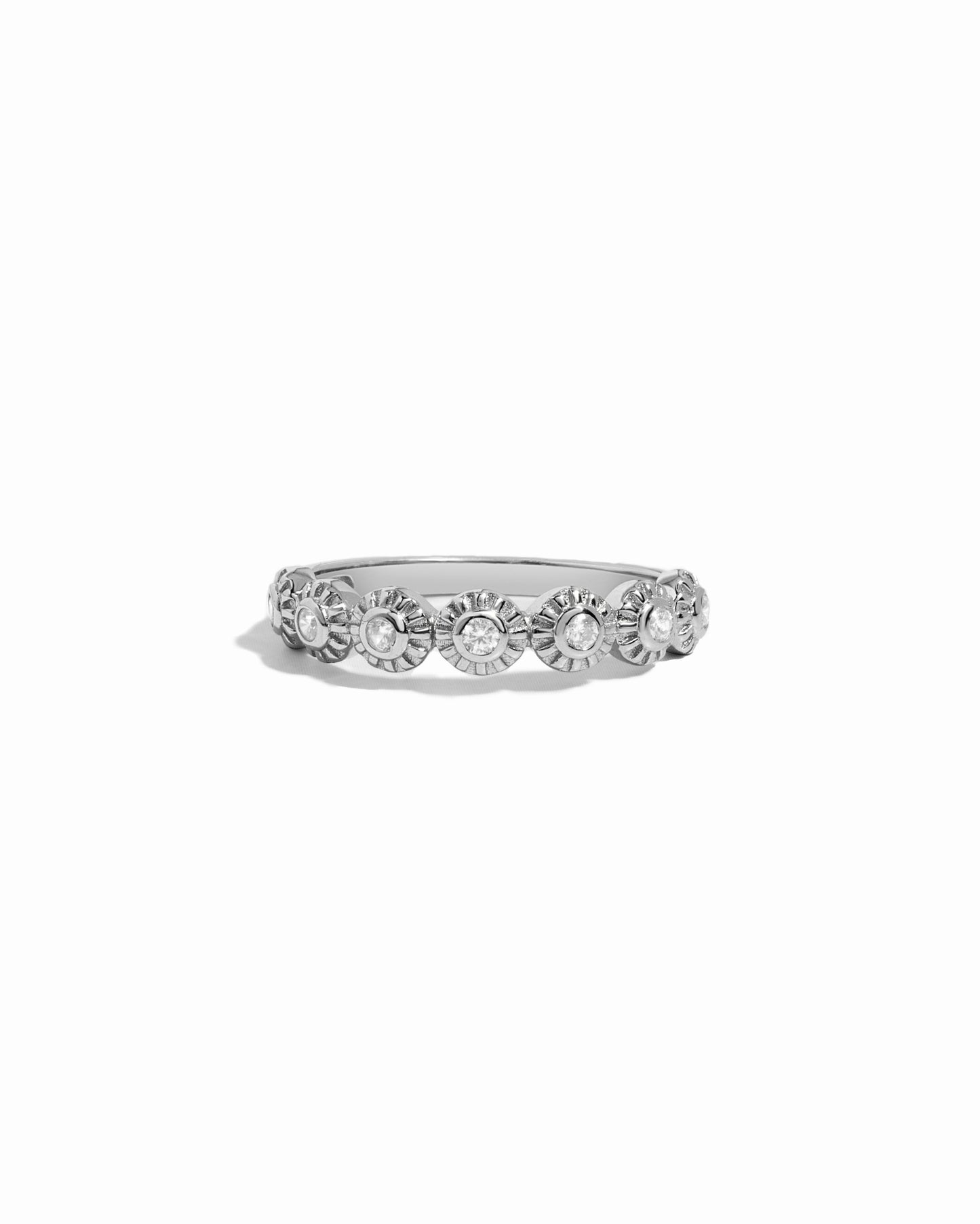 Bezeled Stacking Ring