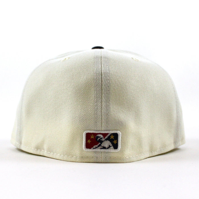 SAN BERNARDINO SPIRIT HOMETOWN COLLECTION New Era 59Fifty Fitted Hat (Chrome White AQUA GREEN Under Brim)