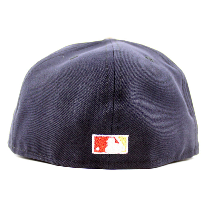 San Diego Padres 50TH ANNIVERSARY New Era 59Fifty Fitted Hat (Navy Stone Gray Under Brim)