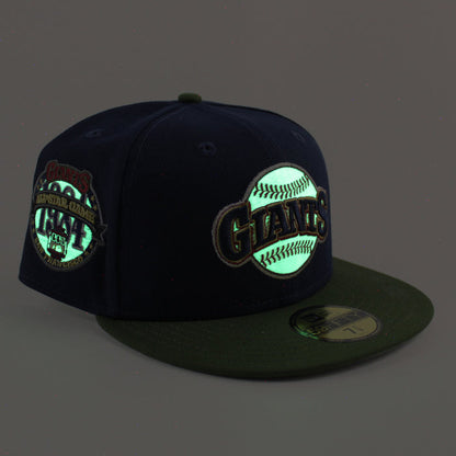 San Francisco Giants 1984 All Star Game New Era 59Fifty Fitted Hat (Oceanside Rifle Green Gray Under Brim)