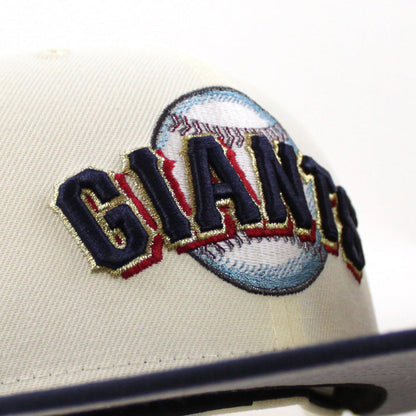 San Francisco Giants 2007 All Star Game New Era 59Fifty Fitted Hat (Chrome White Navy Gray Under Brim)